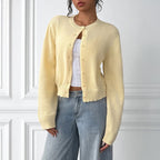 Eden קרדיגן סרוג קלאסי