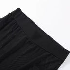 סט שני חלקים אלגנטי בלייזר וחצאית מקסי שיפון - אנסטסיה