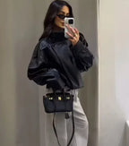 מעיל עור - לור