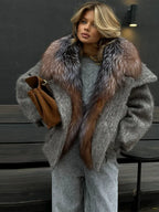 מעיל פרווה  דגם לביא