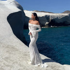 שמלת תחרה דגם לאריס