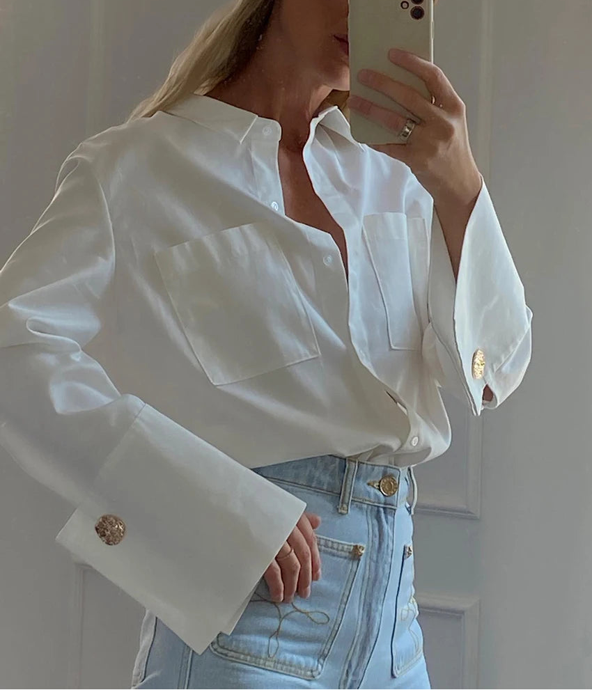 חולצה מכופתרת דגם פאני