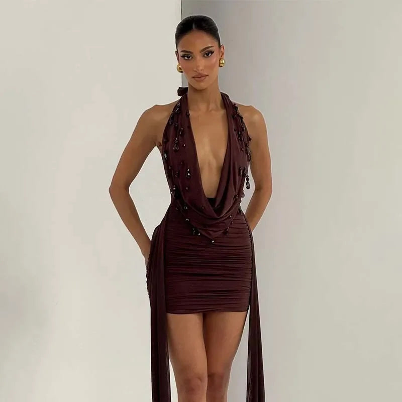 שמלת מיני דגם נינה