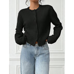 Eden קרדיגן סרוג קלאסי