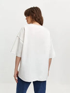 Jana טי שירט אוברסייז כותנה