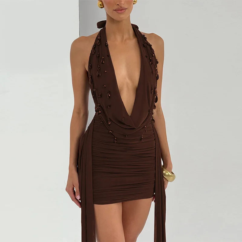 שמלת מיני דגם נינה