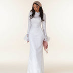 שמלה דגם שנהב