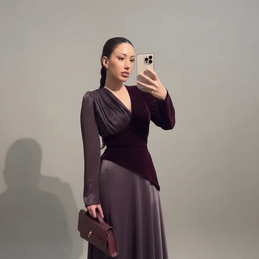 שמלה דגם רימאס