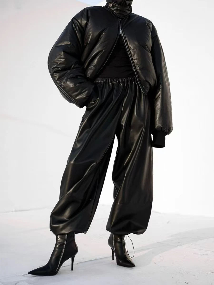 מכנסי עור - נויה