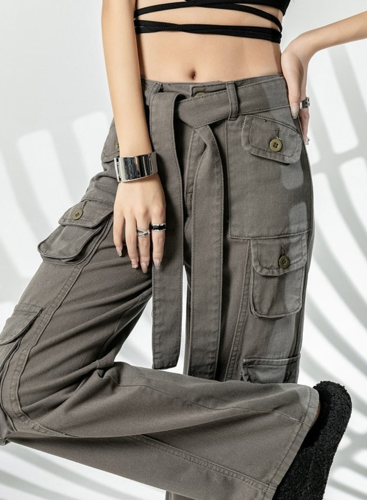 Brock מכנסי קרגו בגזרה רחבה