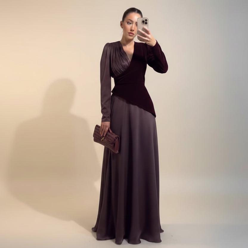 שמלה דגם רימאס