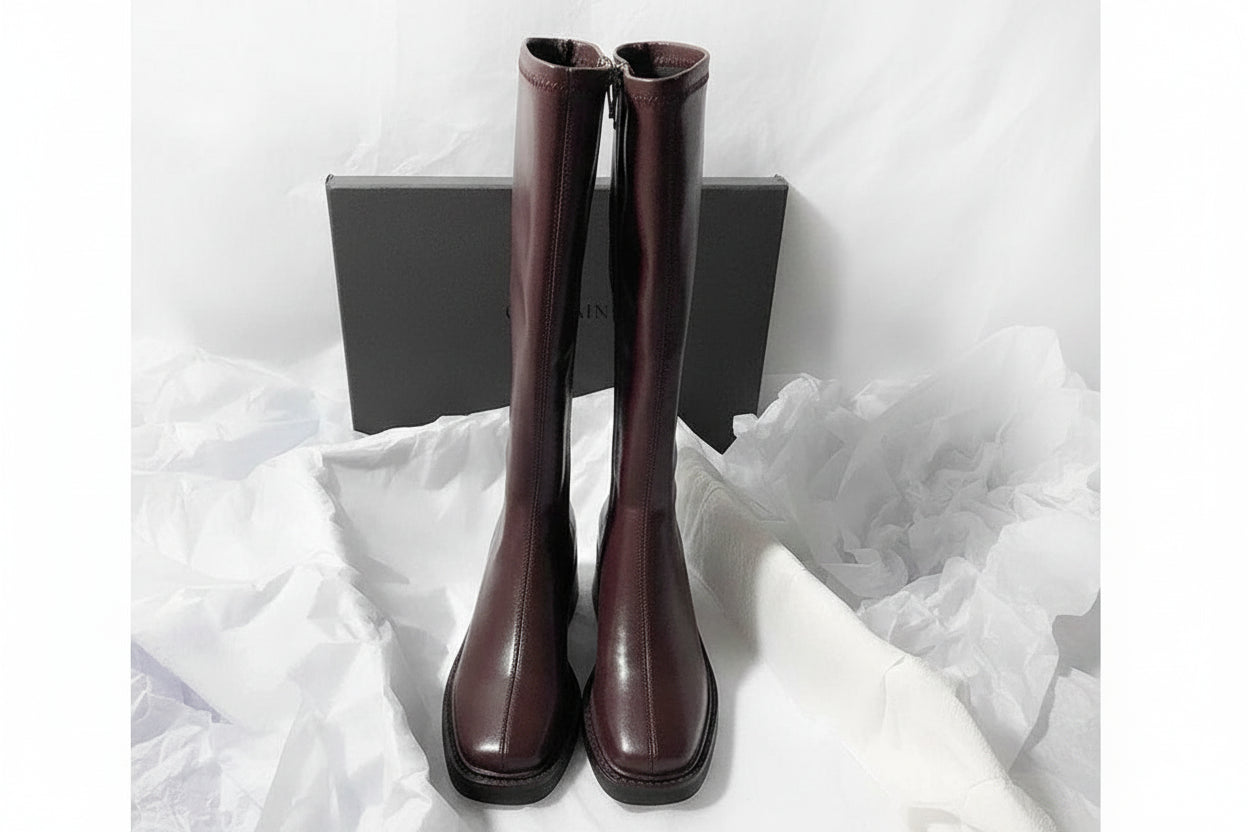 מגף עור דגם אליז