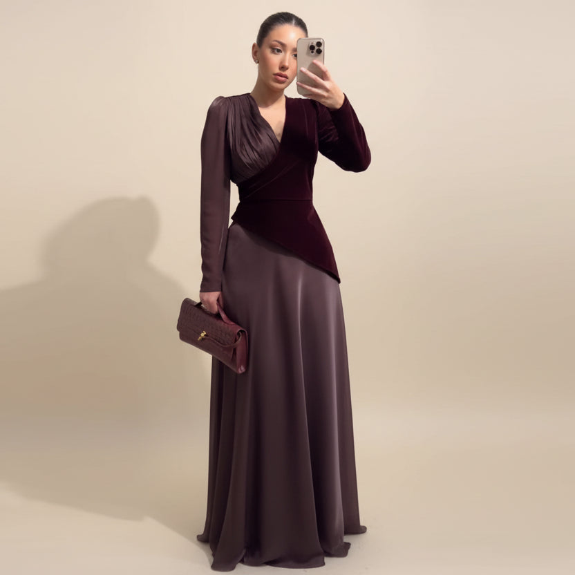 שמלה דגם רימאס