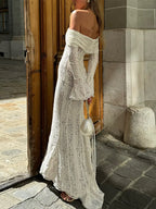 שמלת תחרה דגם לאריס