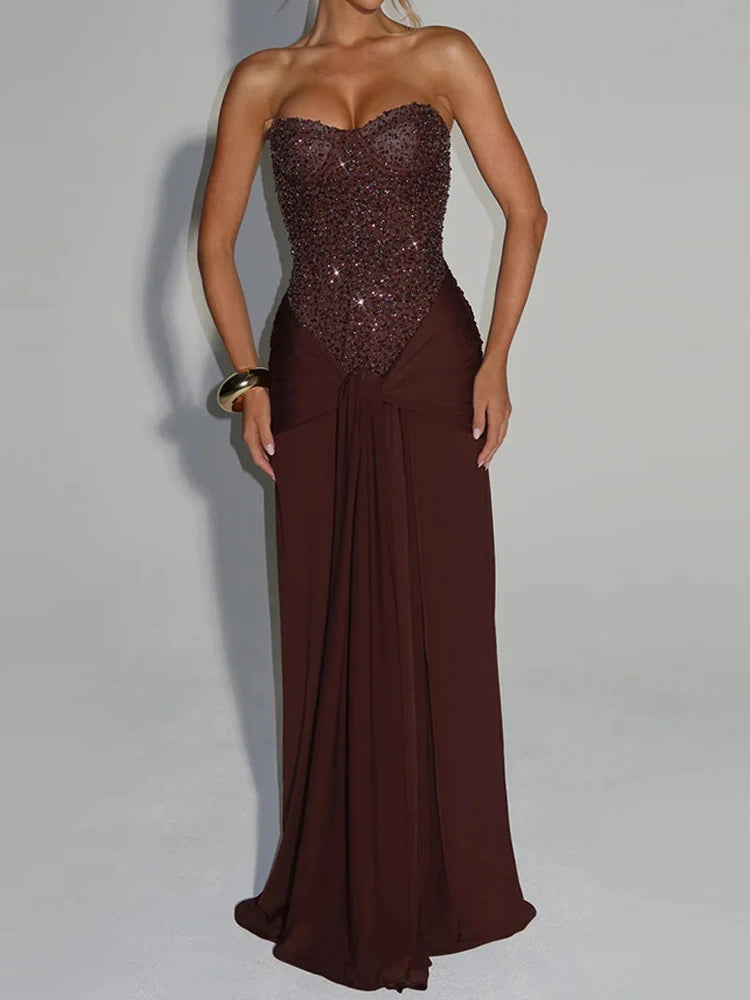 שמלת מקסי דגם אנבל