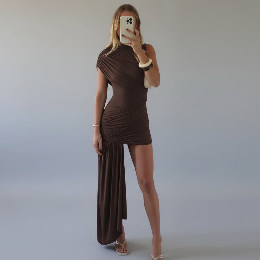 שמלת מיני דגם פלור