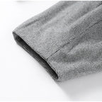 סט שני חלקים צמרי בעיצוב מלכותי חצאית מידי ובלייזר - Reina