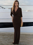 שמלה מקסי דגם אלין