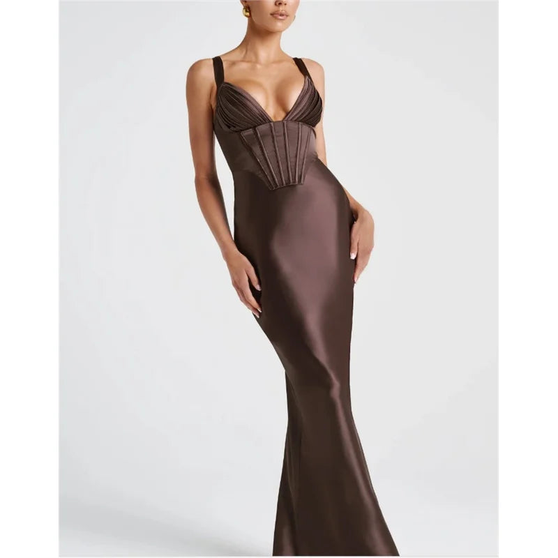 שמלת סטרפלס דגם רייל