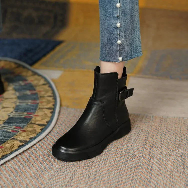 Bruce מגפי צ'לסי עם אבזם