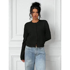 Eden קרדיגן סרוג קלאסי