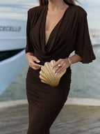 שמלה מקסי דגם אלין