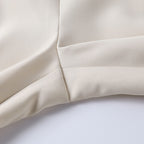 Eseld מכנסיים רחבים בגזרה גבוהה